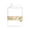 Hampton Art Framed Acrylic Craft Me 16 x 20 in White - DIY Sign Blank with Frame and Jute Hanger, Clear Sheet for Vinyl, Paint, or Custom Wall Decor